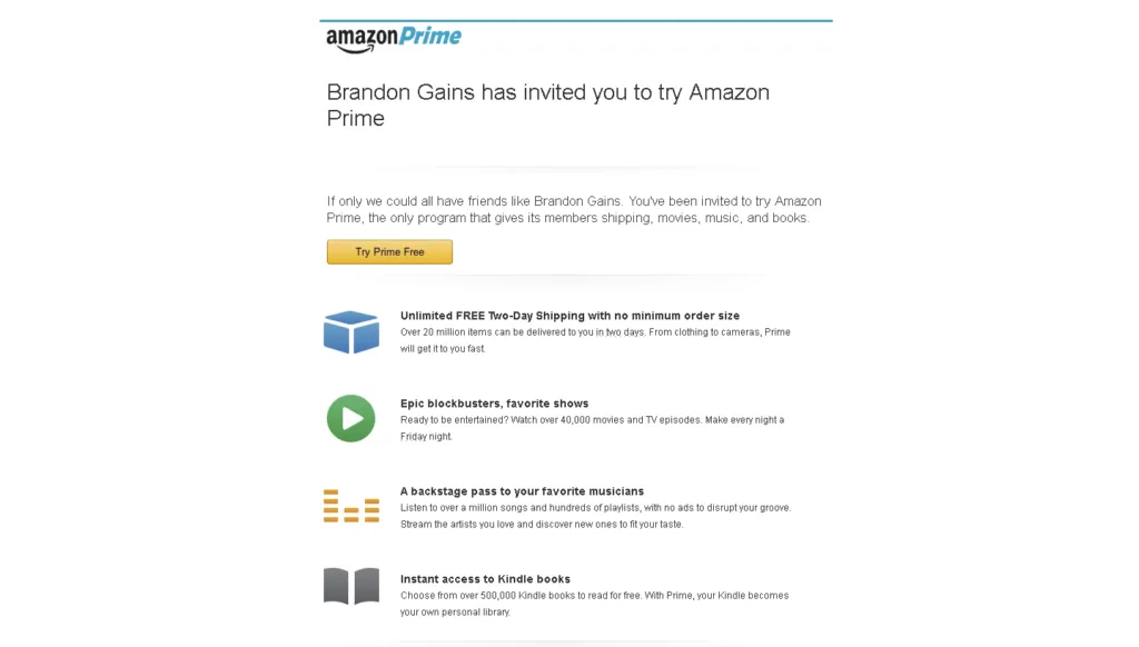 2-amazon-prime-referral-email-example